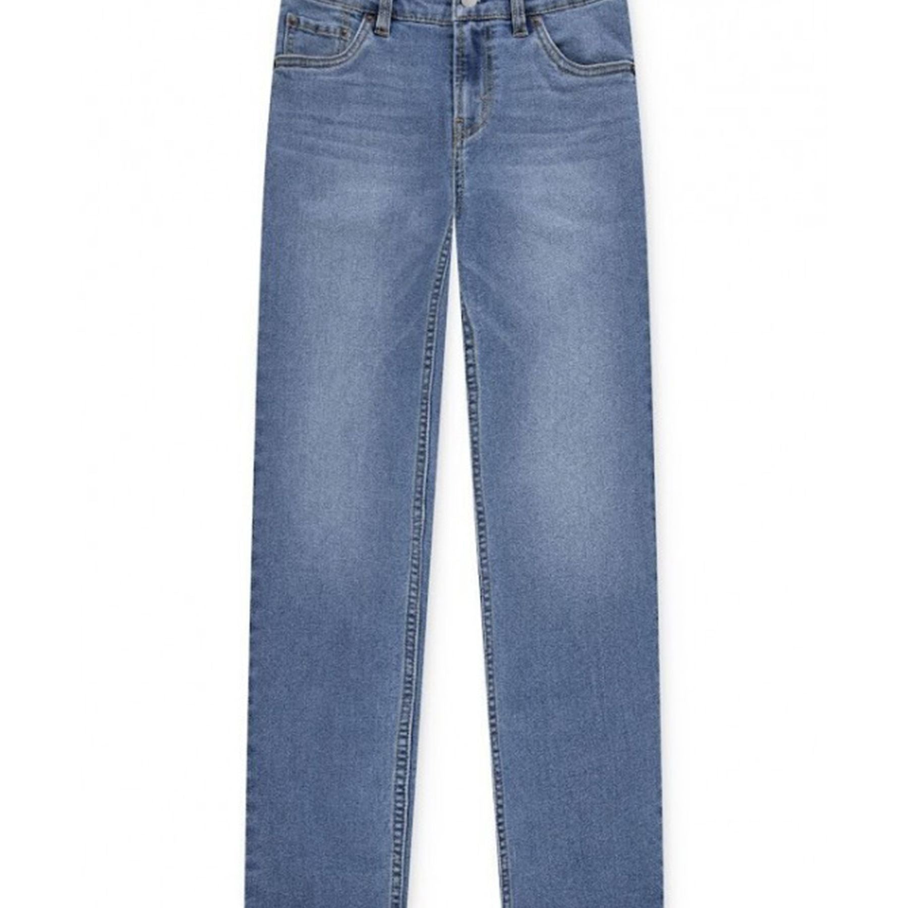 Levis Blue Stretch Regular Fit Jeans