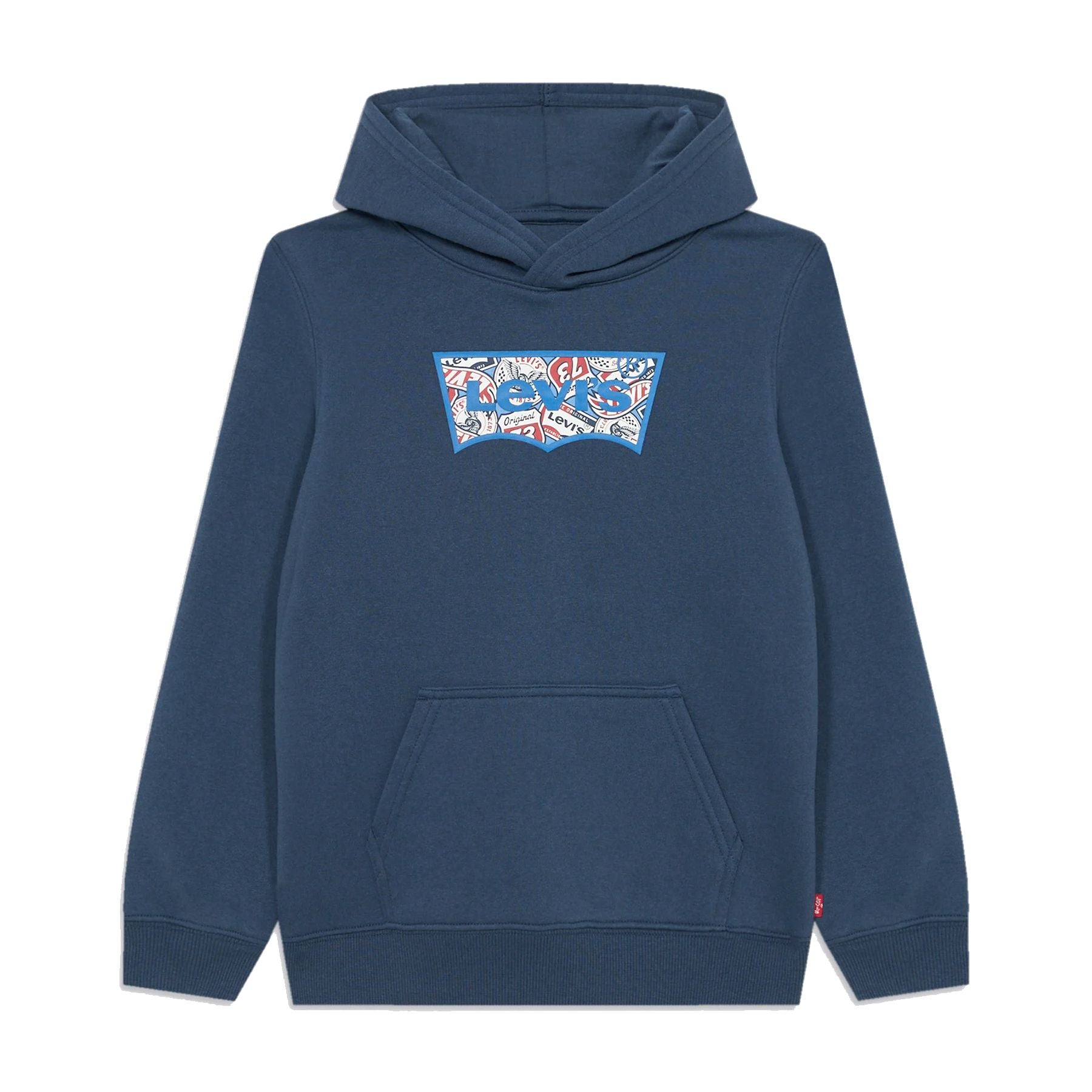 Levis Solid Blue Hoodie
