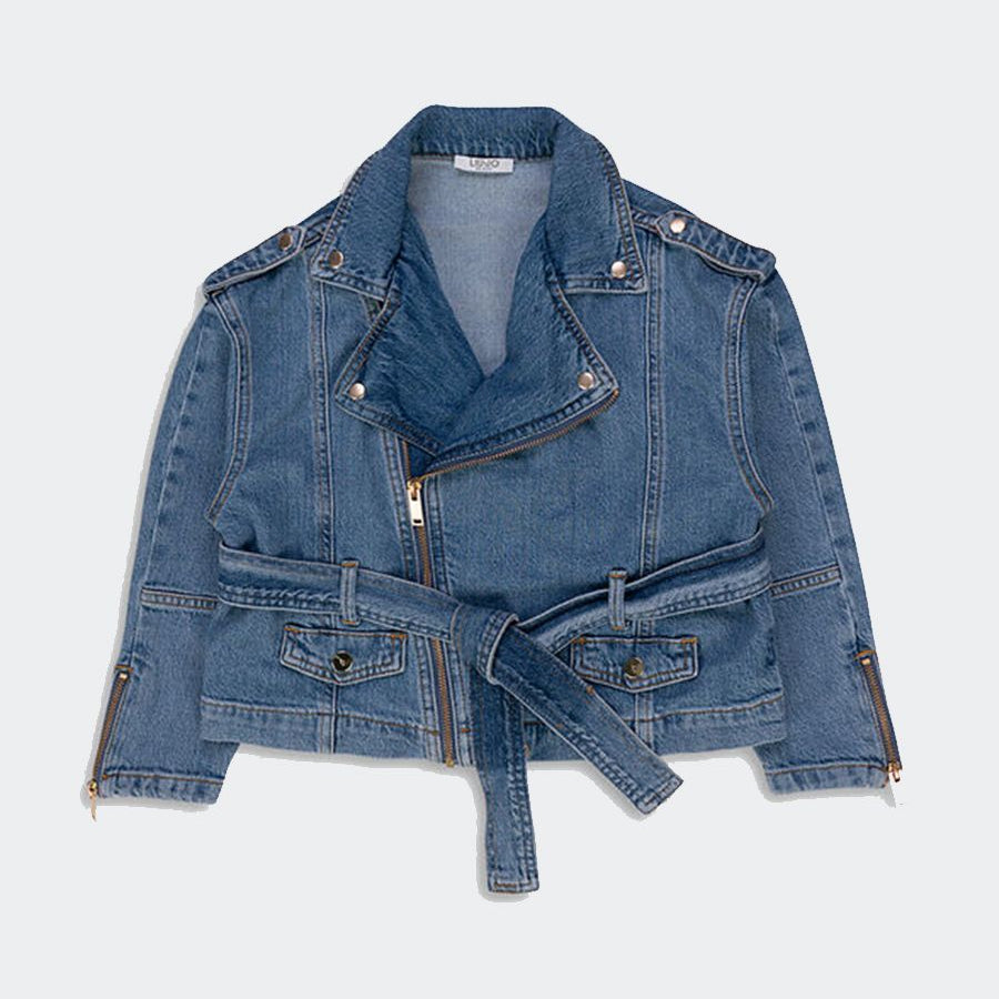 Liu Jo Lightweight Jacket with Lapel Collar