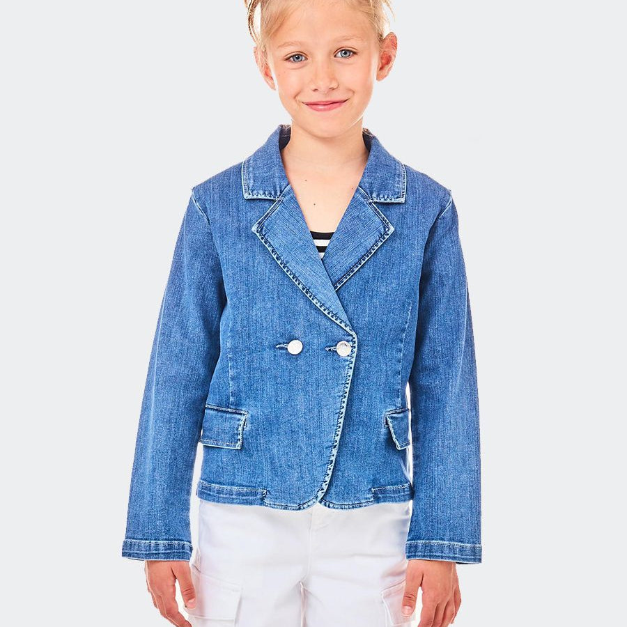Liu Jo Double-Breasted Denim Jacket