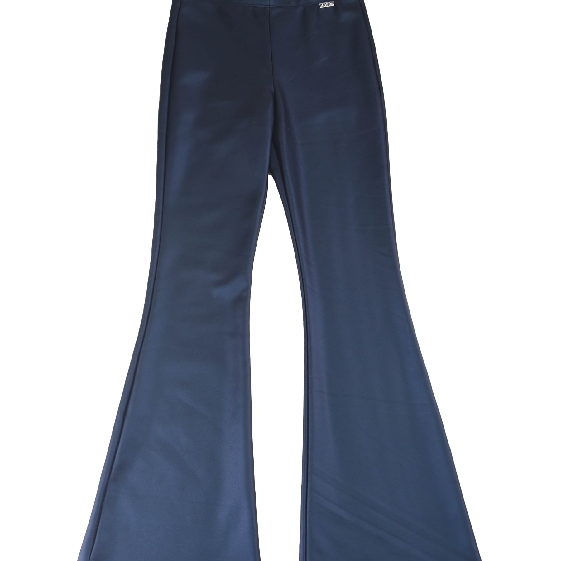 Liu Jo Long Trousers in Metallic Jersey