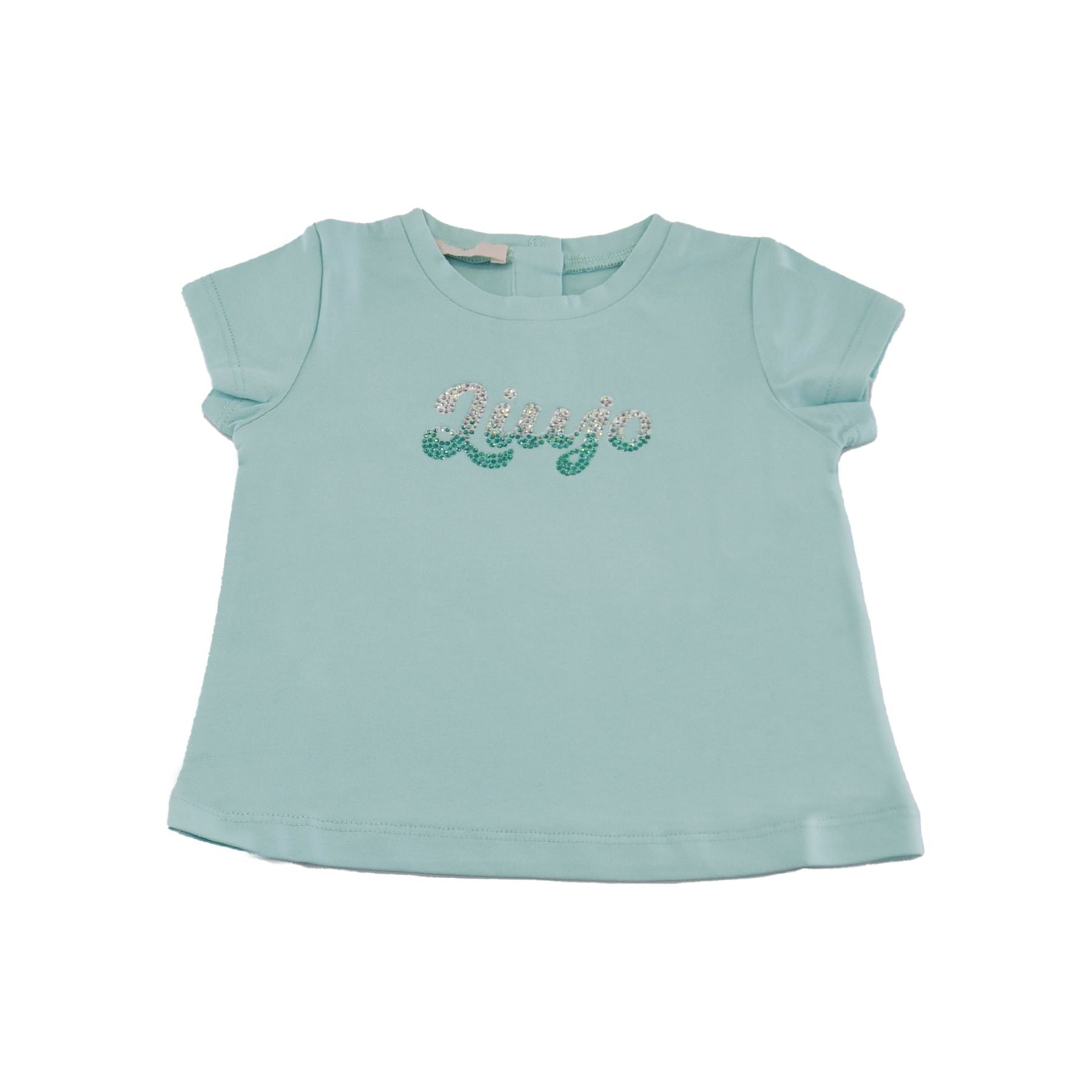 Liu jo Basic T-shirt with Glitter Logo