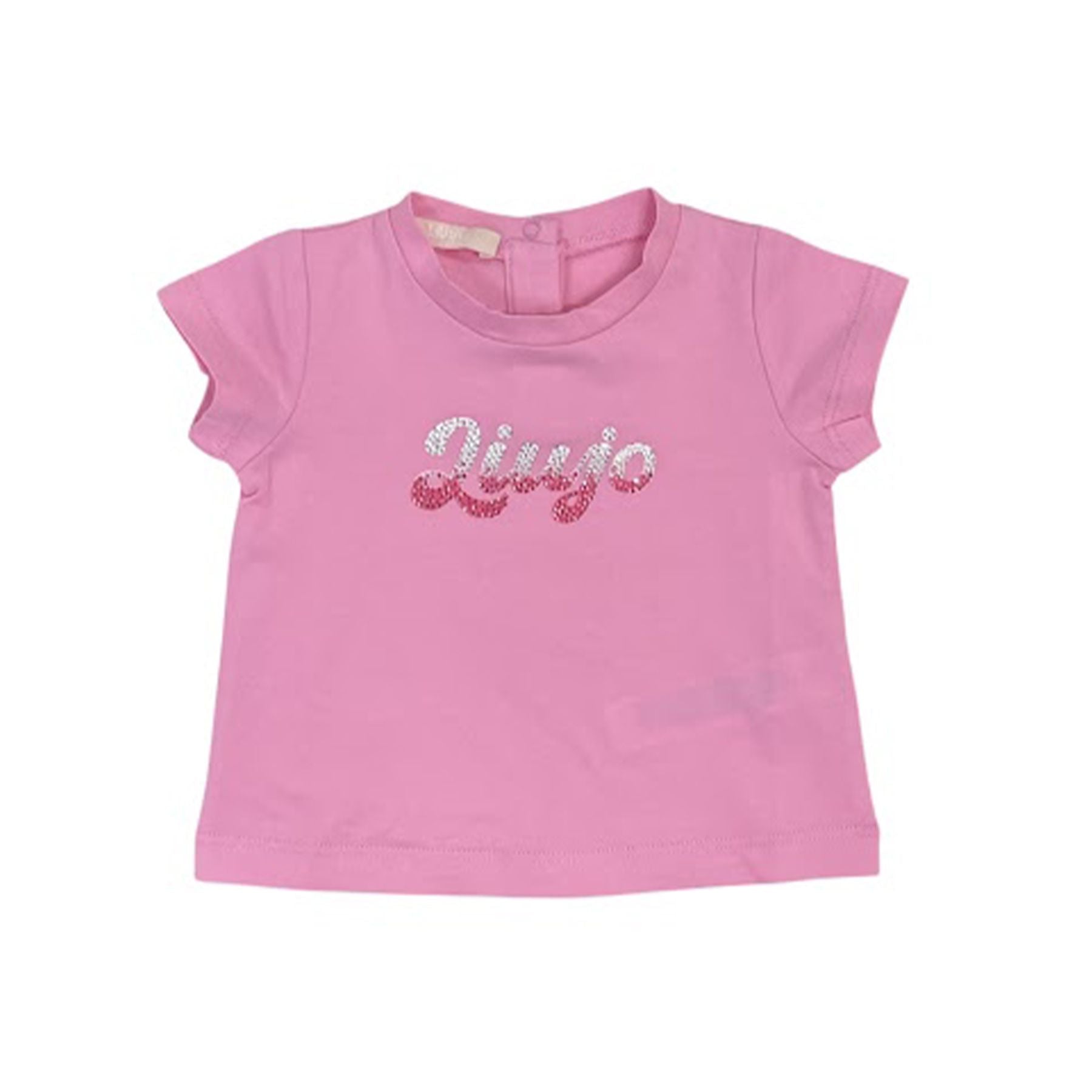 Liu jo Basic T-shirt with Glitter Logo