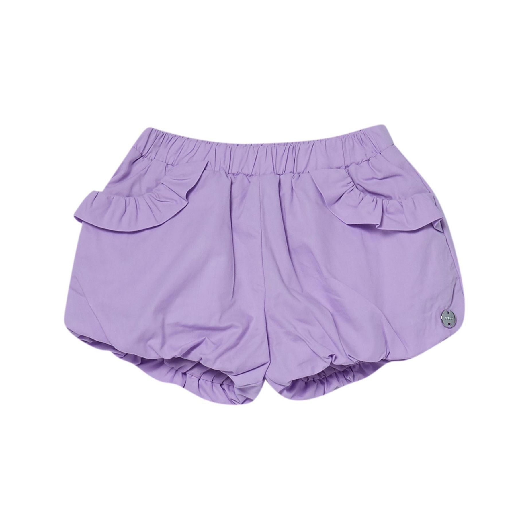Liu Jo Plain Poplin Shorts in Wisteria