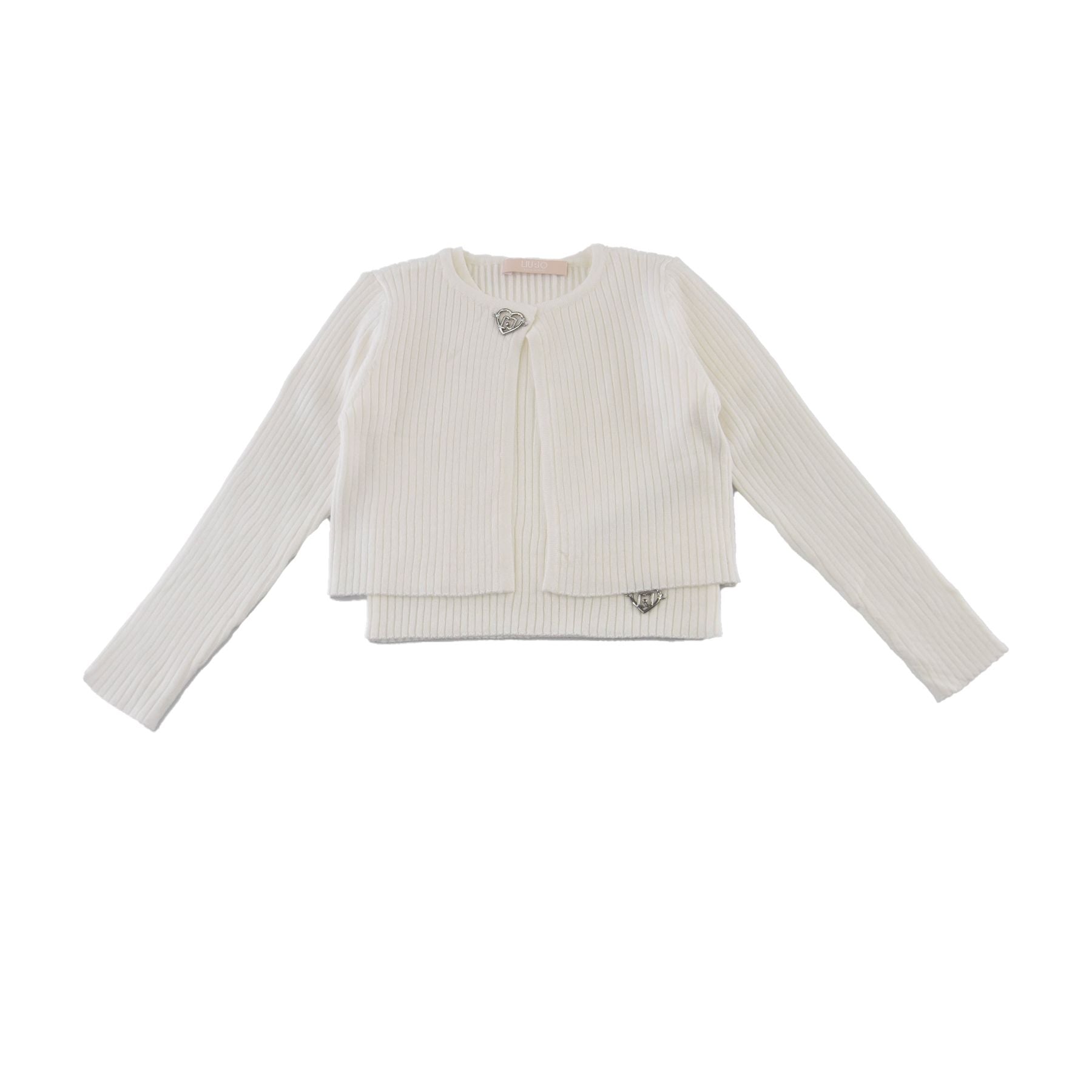 Liu Jo Twin Set Ribbed Sweater