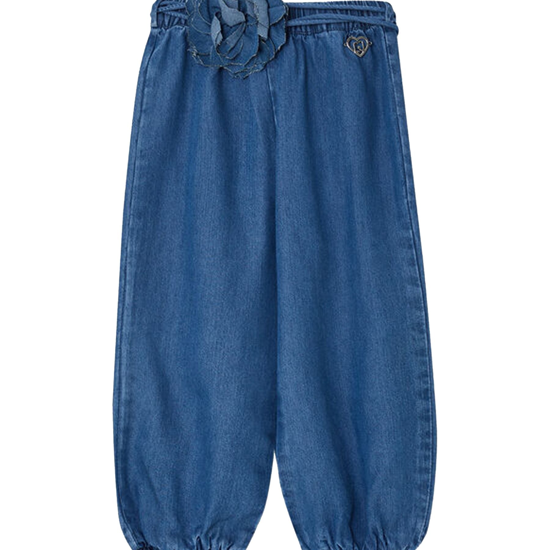 Liu Jo Jeans for Girls with Flower Belt