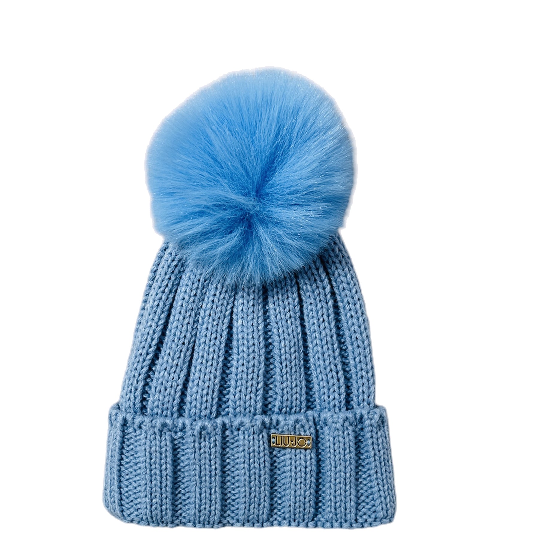 Liu Jo Knit Hat with Pom Pom