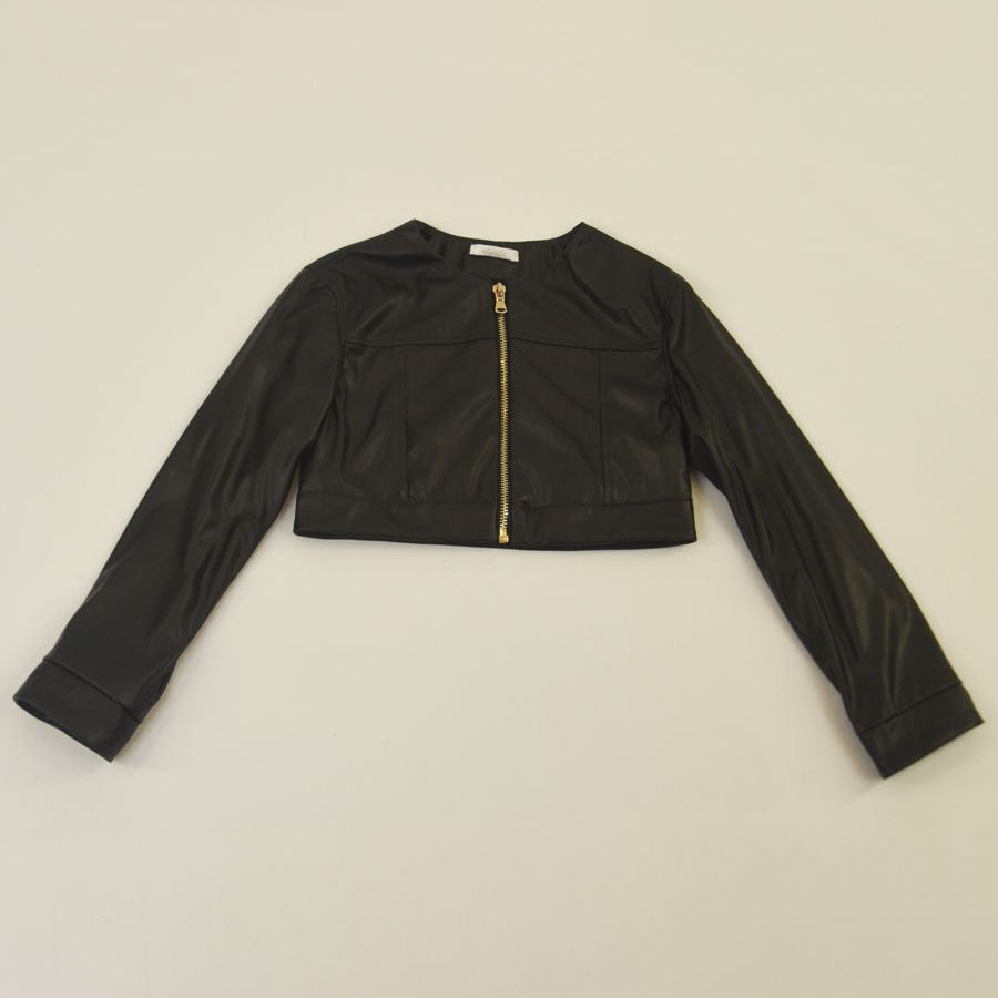 Lightweight eco-leather jacket