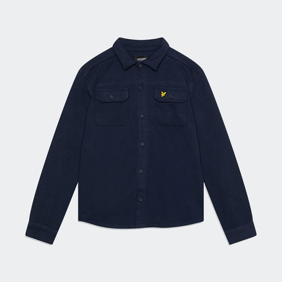 Lyle & Scott Solid Color Loopback Shirt