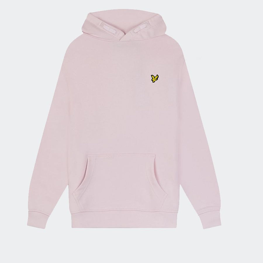 Lyle&Scott Cotton Hoodie with Logo Application