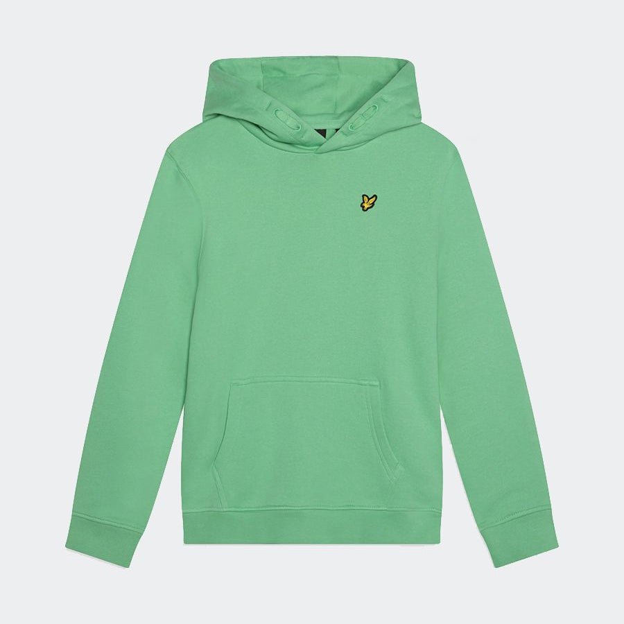 Lyle&Scott Cotton Hoodie with Logo Application