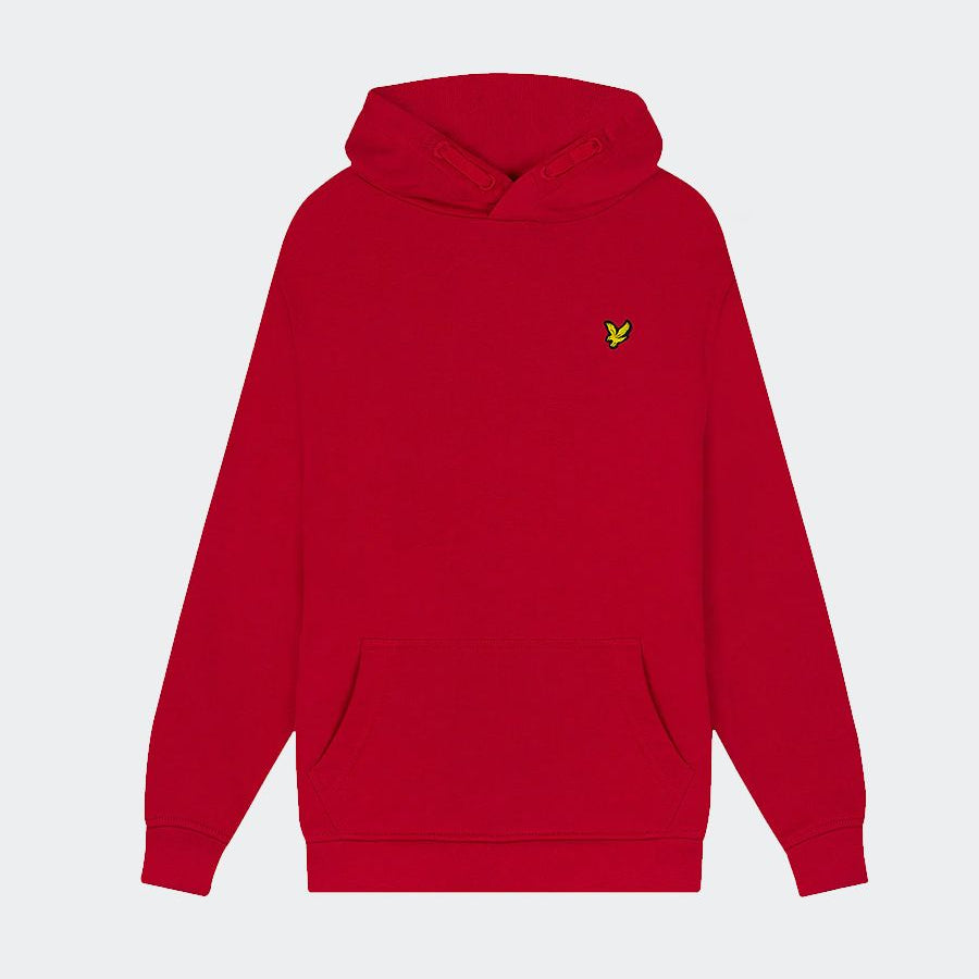Lyle&Scott Cotton Hoodie with Logo Application