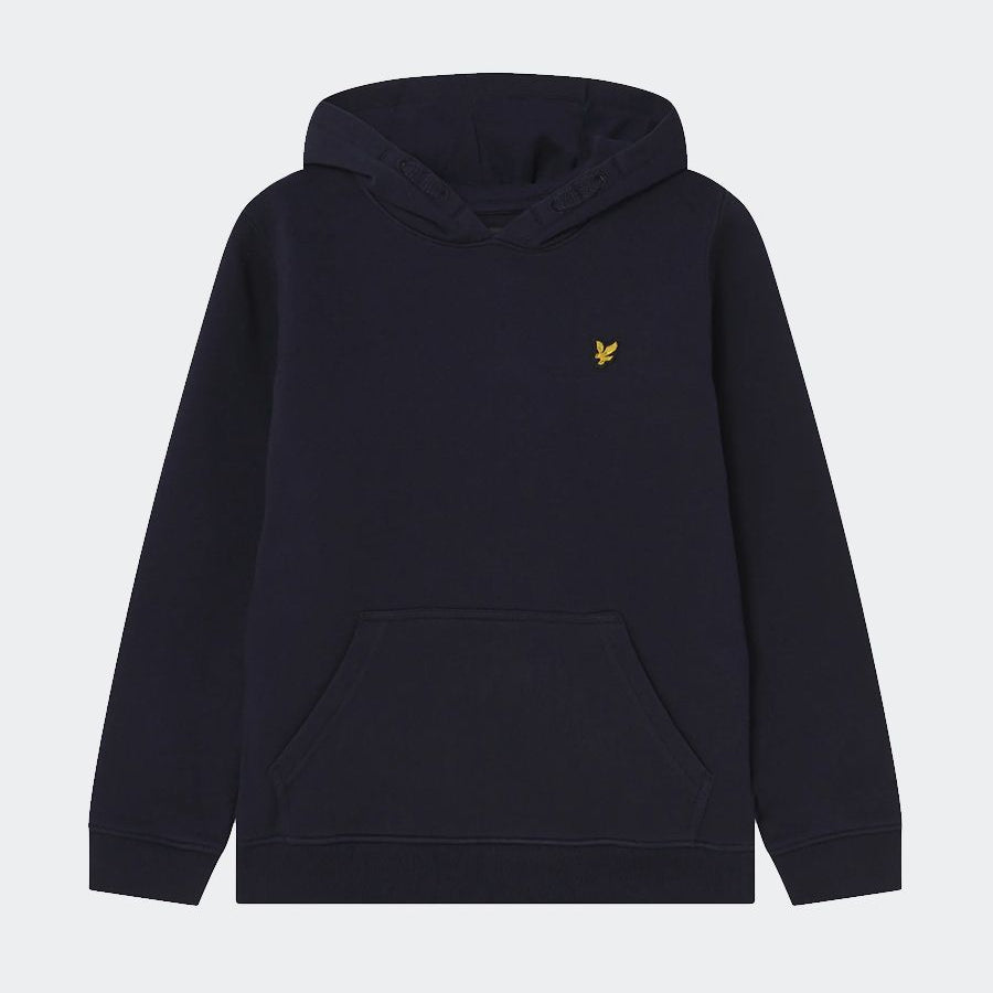 Lyle&Scott Cotton Hoodie with Logo Application