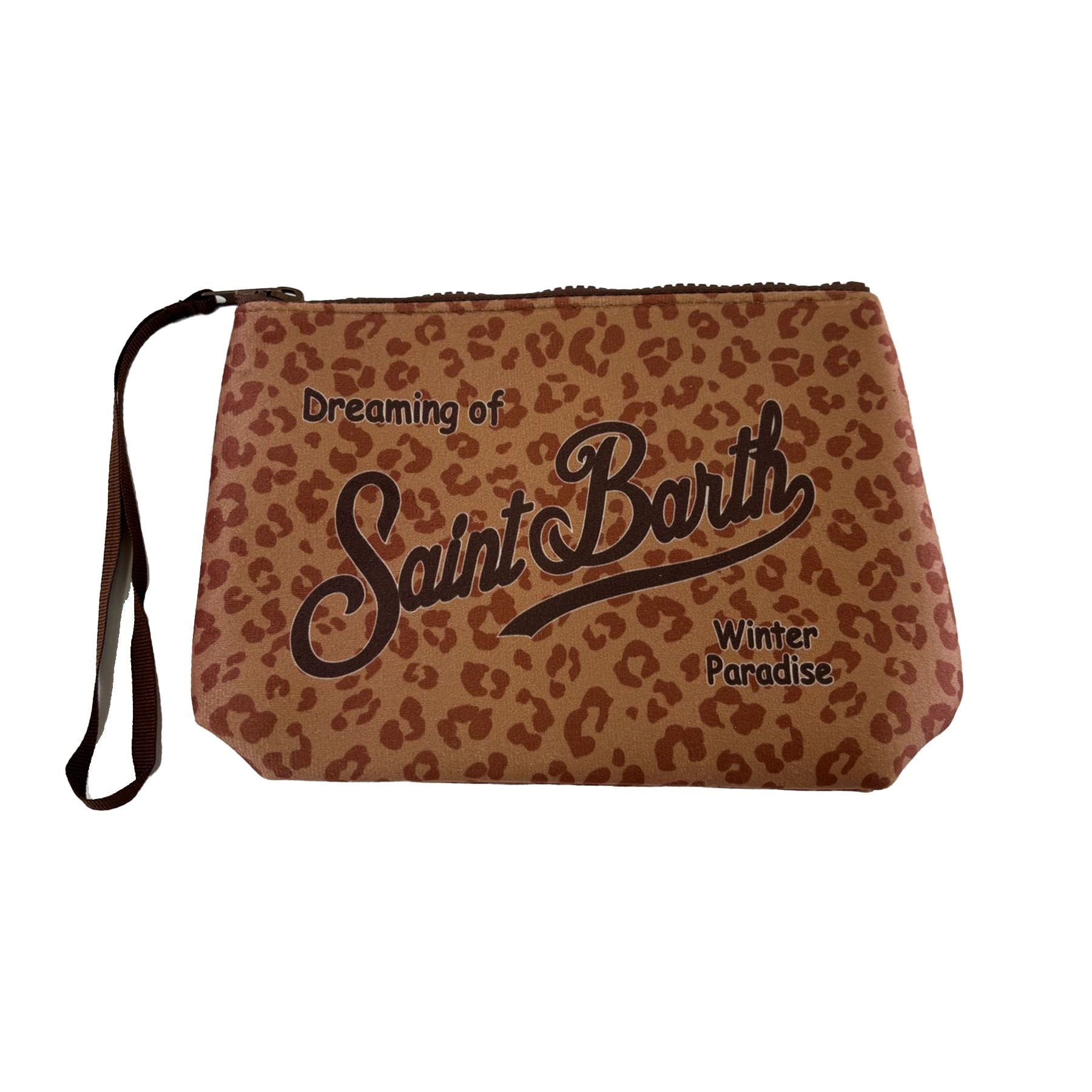 Mc2 Saint Barth Aline Mini Lion Neoprene Clutch Bag