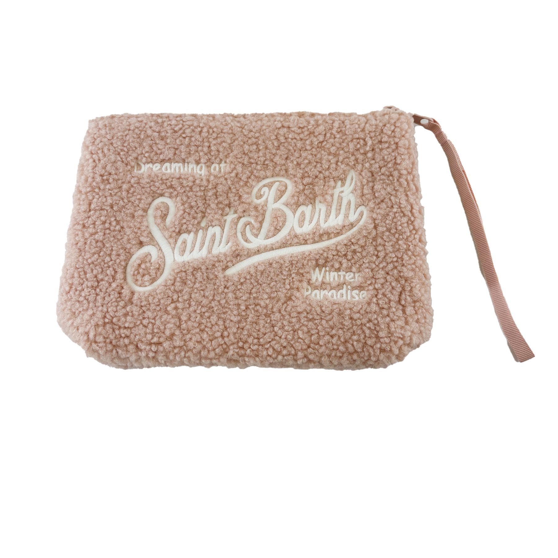 Mc2 Saint Barth Aline Neoprene Teddy Clutch Bag