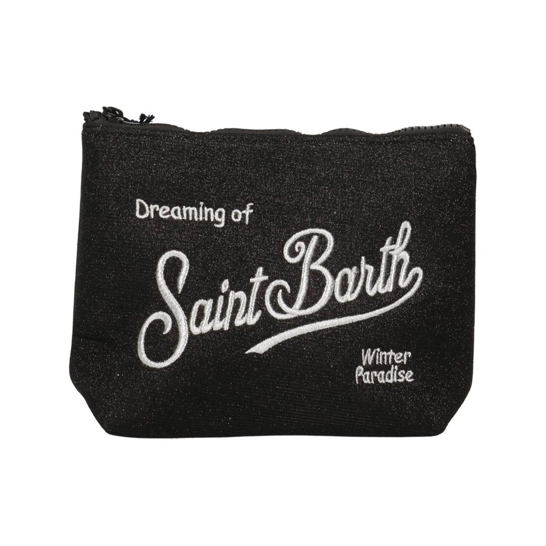 Mc2 Saint Barth Aline Neoprene Lurex Clutch Bag