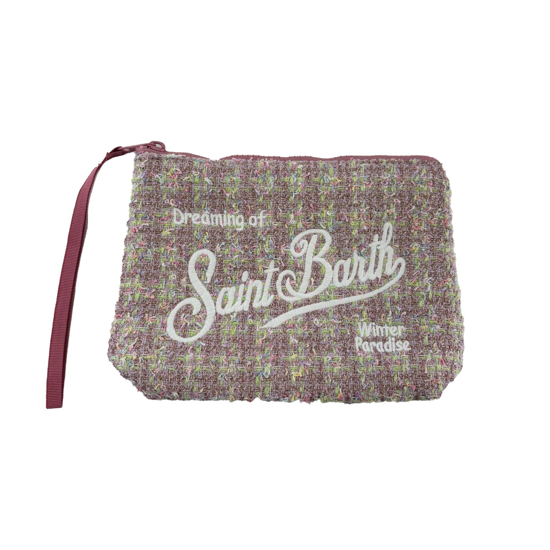 Mc2 Saint Barth Aline Neoprene Lurex Clutch Bag