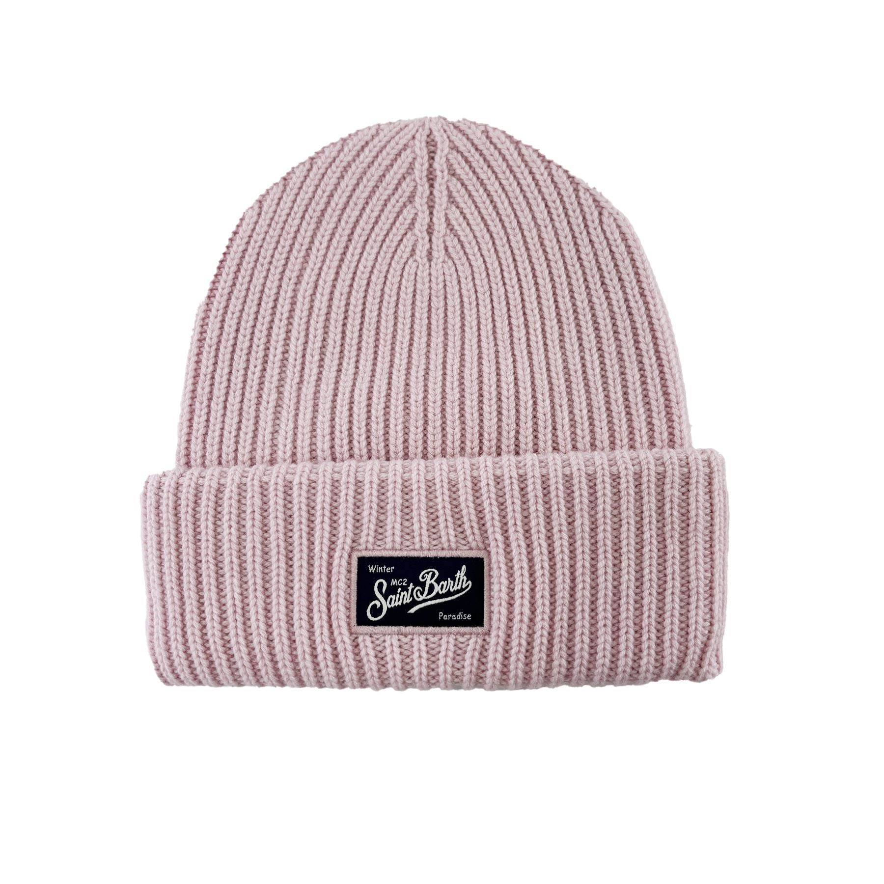 Mc2 Saint Barth Pink Knitted Hat