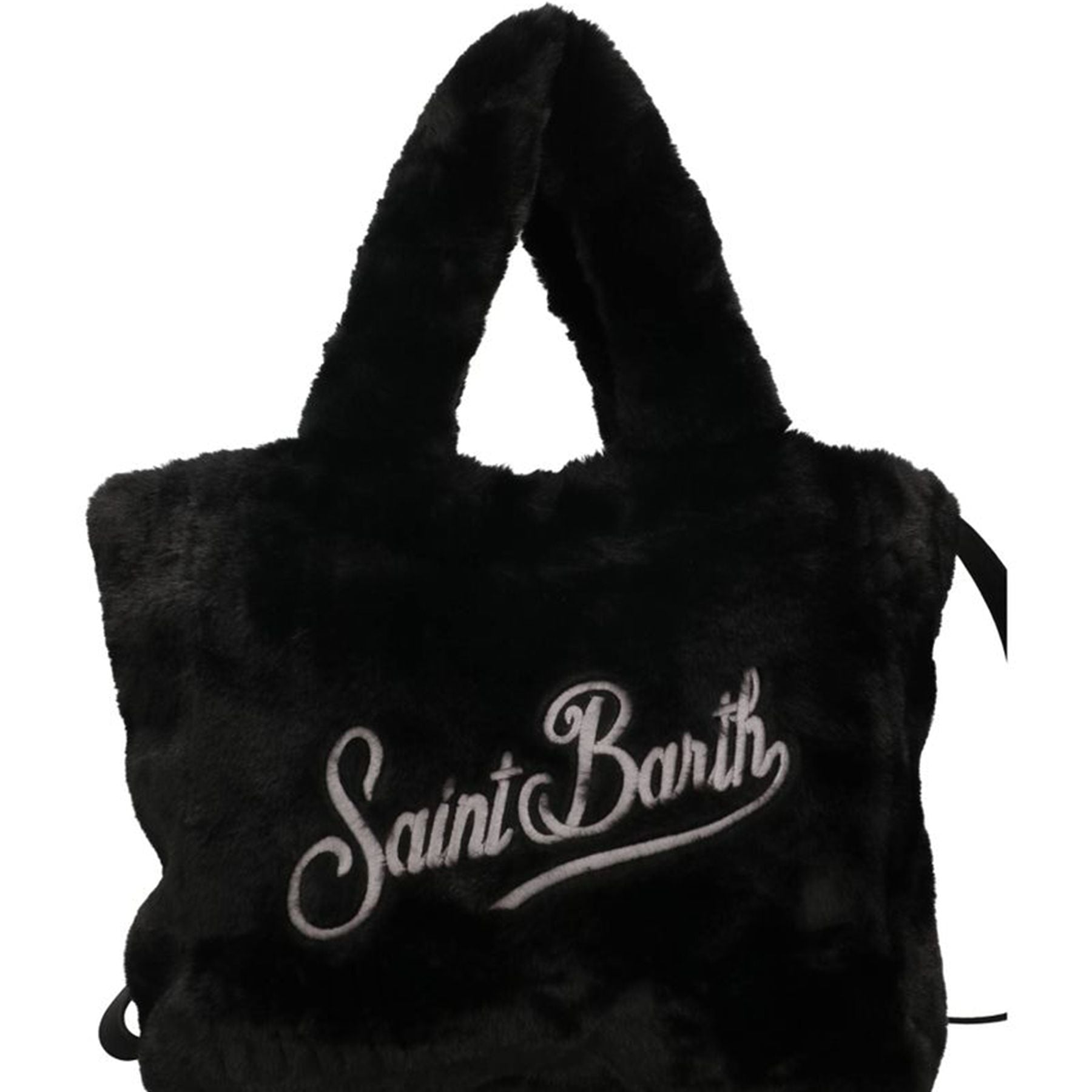 Mc2 Saint Barth Colette Soft Fur Handbag with Shoulder Strap