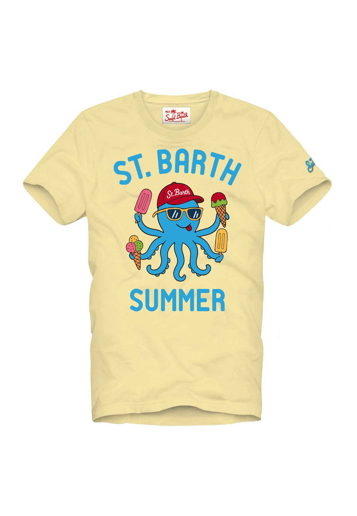 Mc2 saint barth T-shirt in Cotone Classico Stampata Gelato