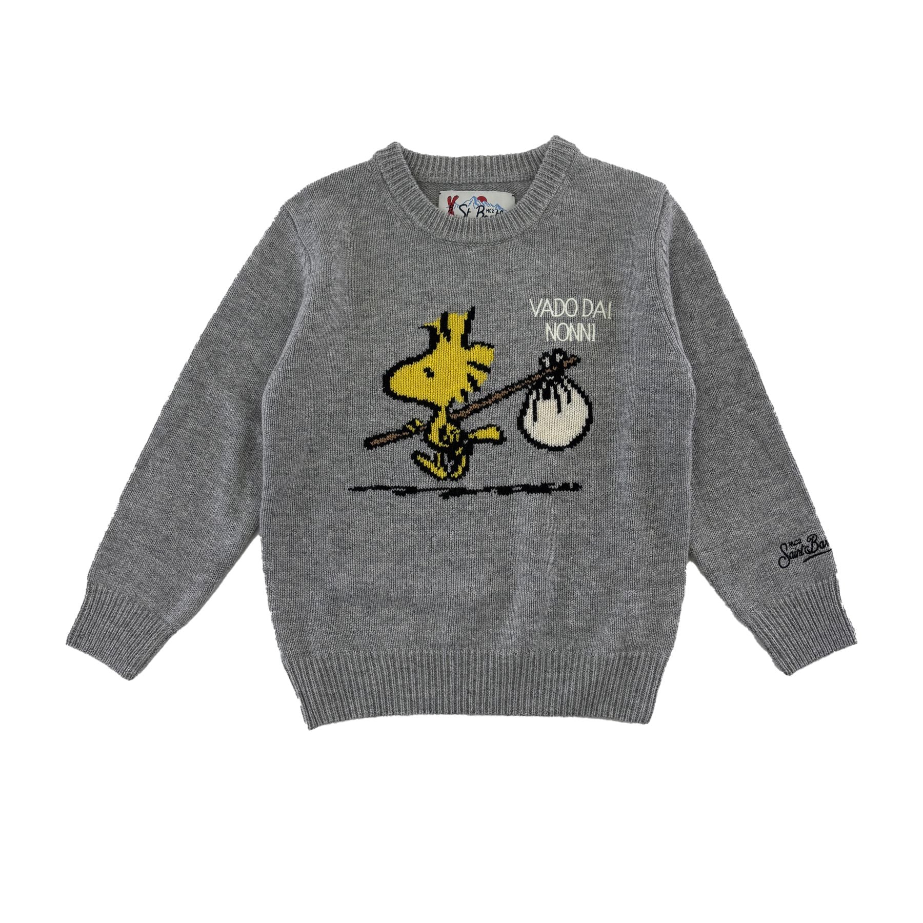 Mc2 saint barth Douglas Jacquard Crew Neck Woodstock Vado Shirt