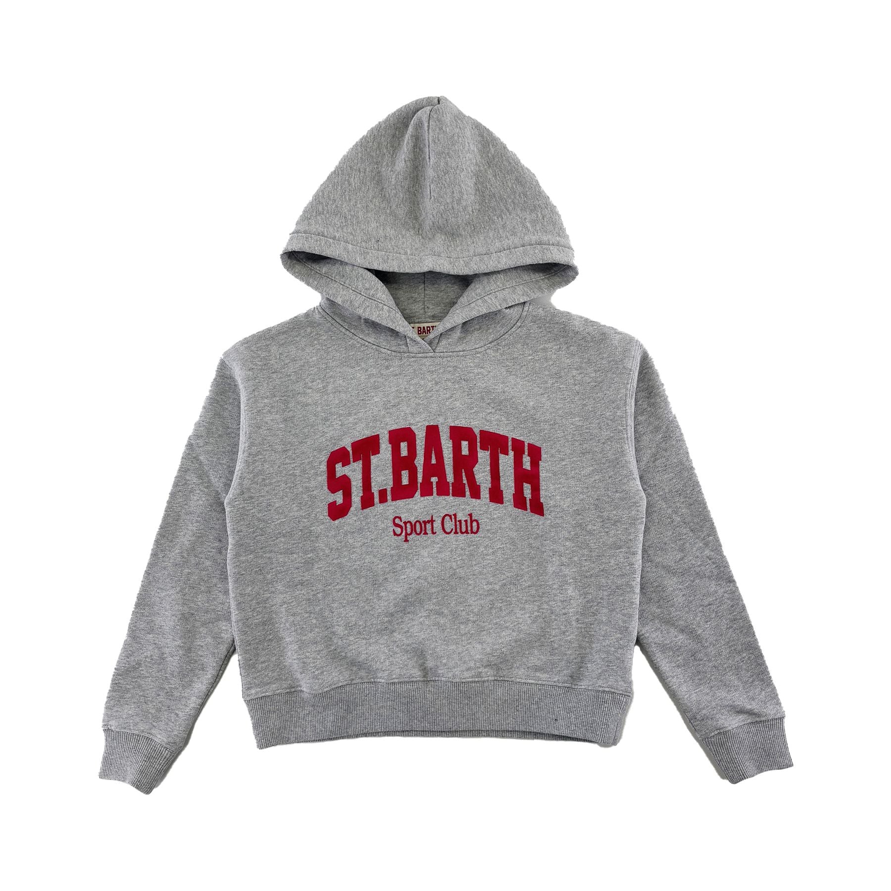 Mc2 Saint Barth Mindy Hoodie for Girls Sport Flock