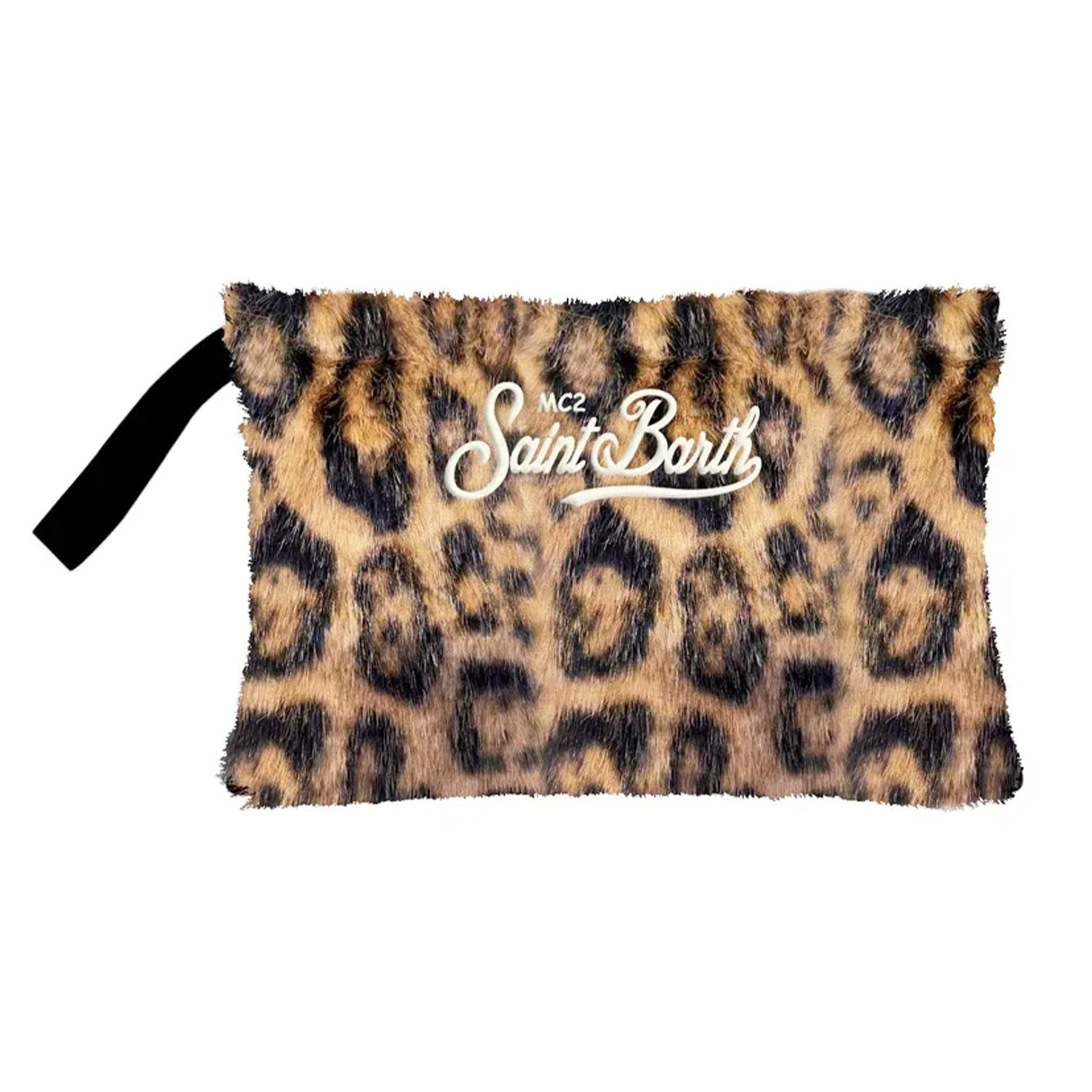 Mc2 Saint Barth Leopard Print Bag