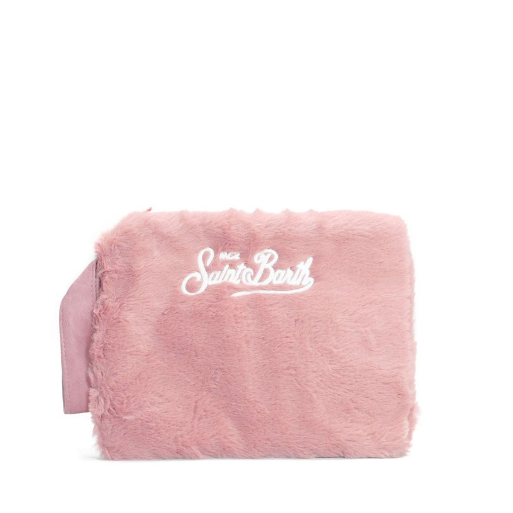 Mc2 Saint Barth Solid Color Pink Teddy Bear Bag