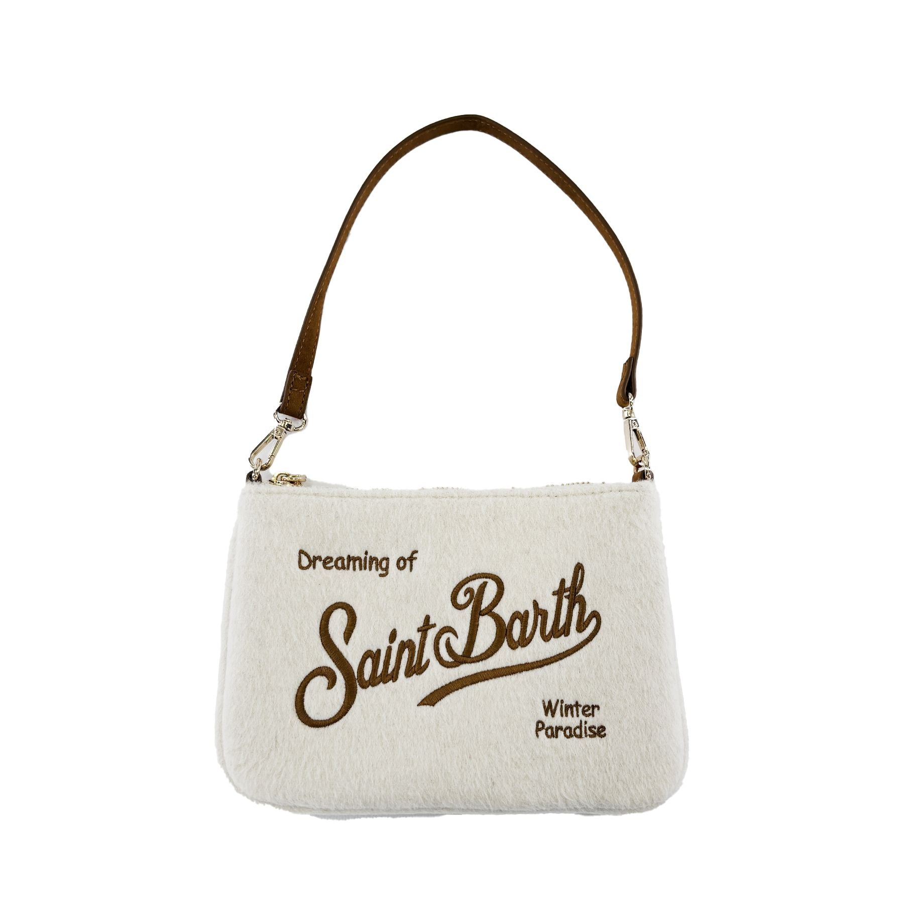 Mc2 Saint Barth Parisienne Mini Felt Bag with Pattern