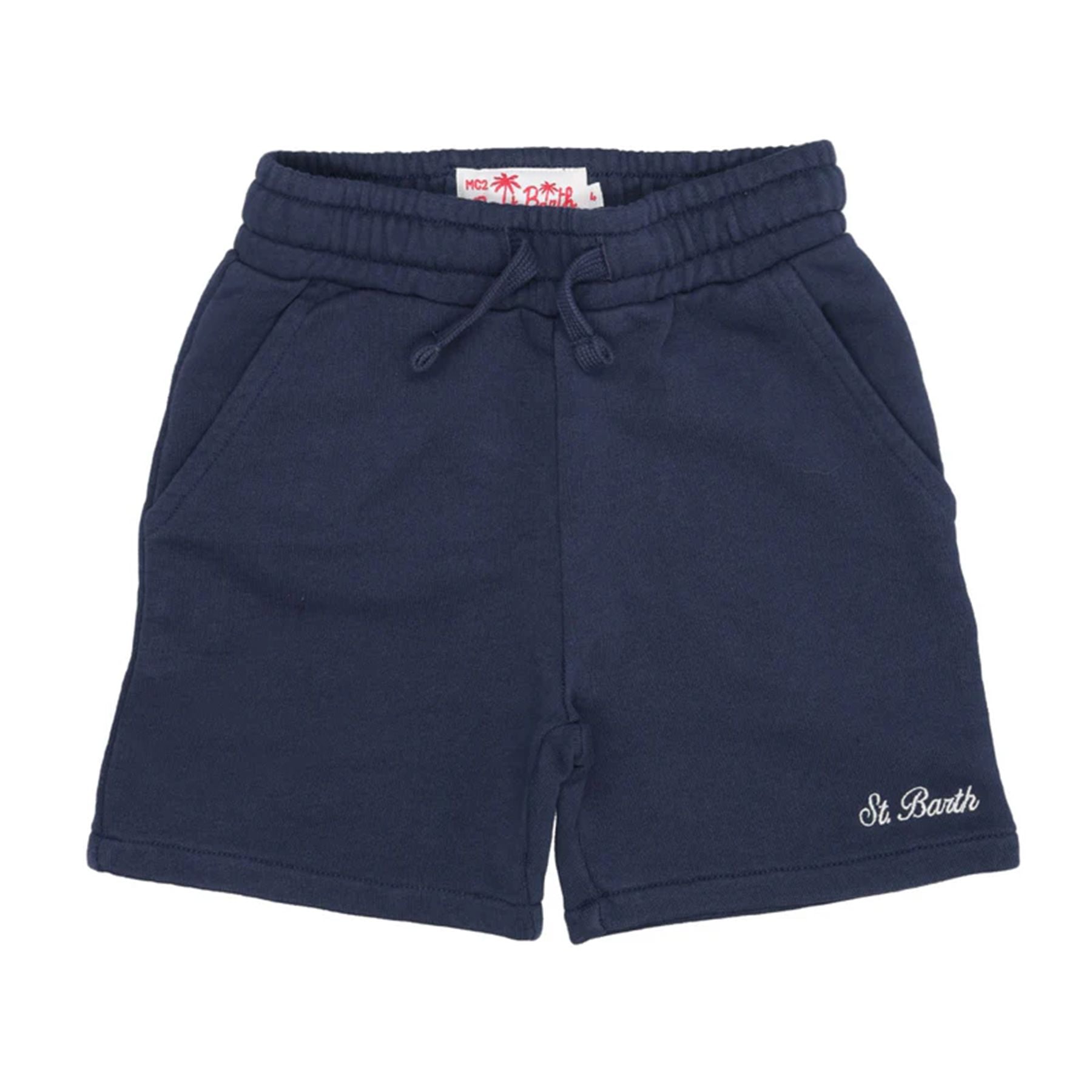 Mc2 Saint Barth Lightweight Cotton Fleece Bermuda Shorts