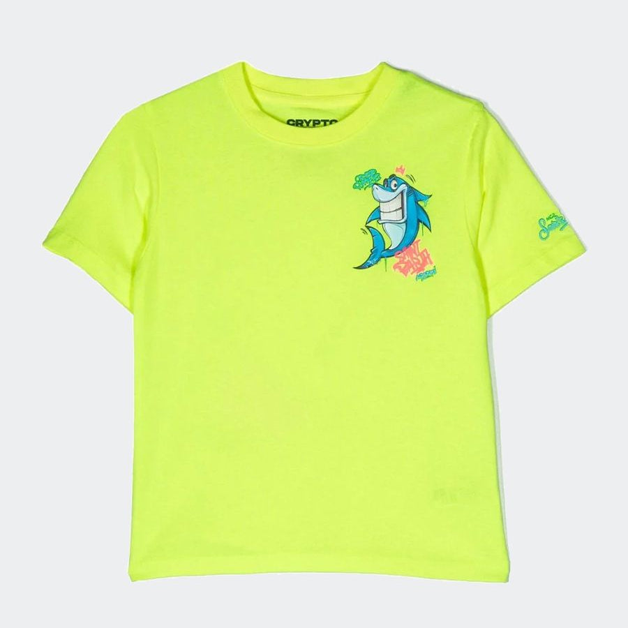 Mc2 saint barth Shark Crew Neck T-shirt