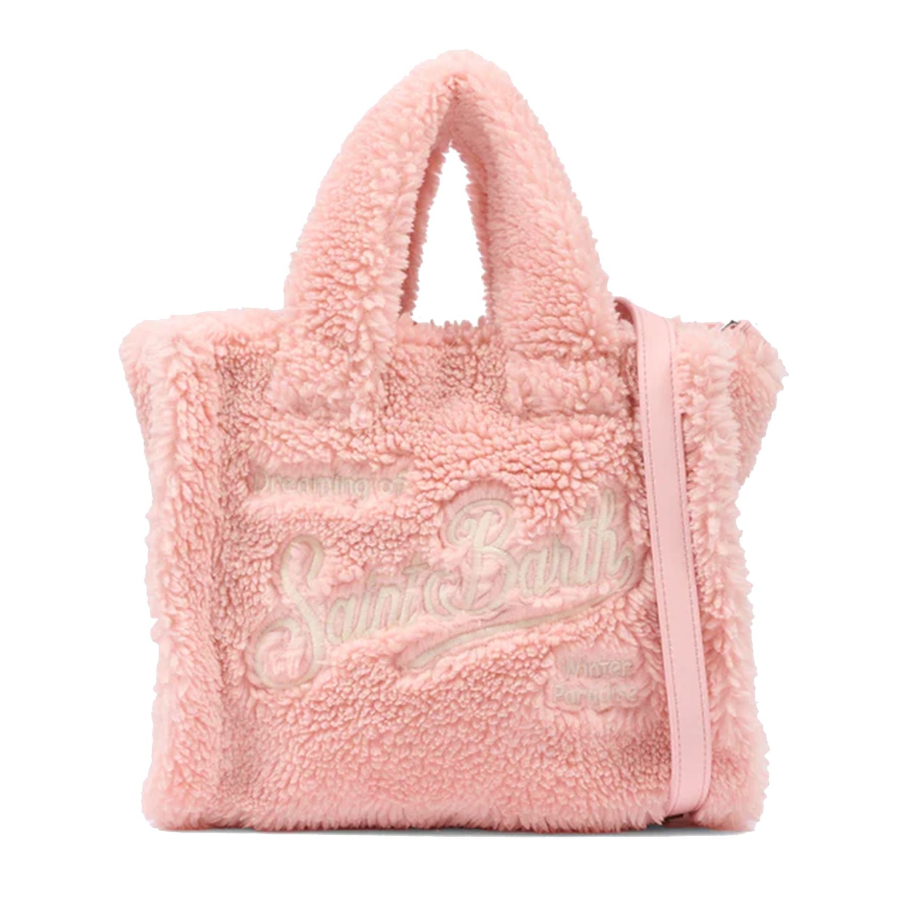Mc2 Saint Barth Mini Teddy Small Vanity Bag with Shoulder Strap