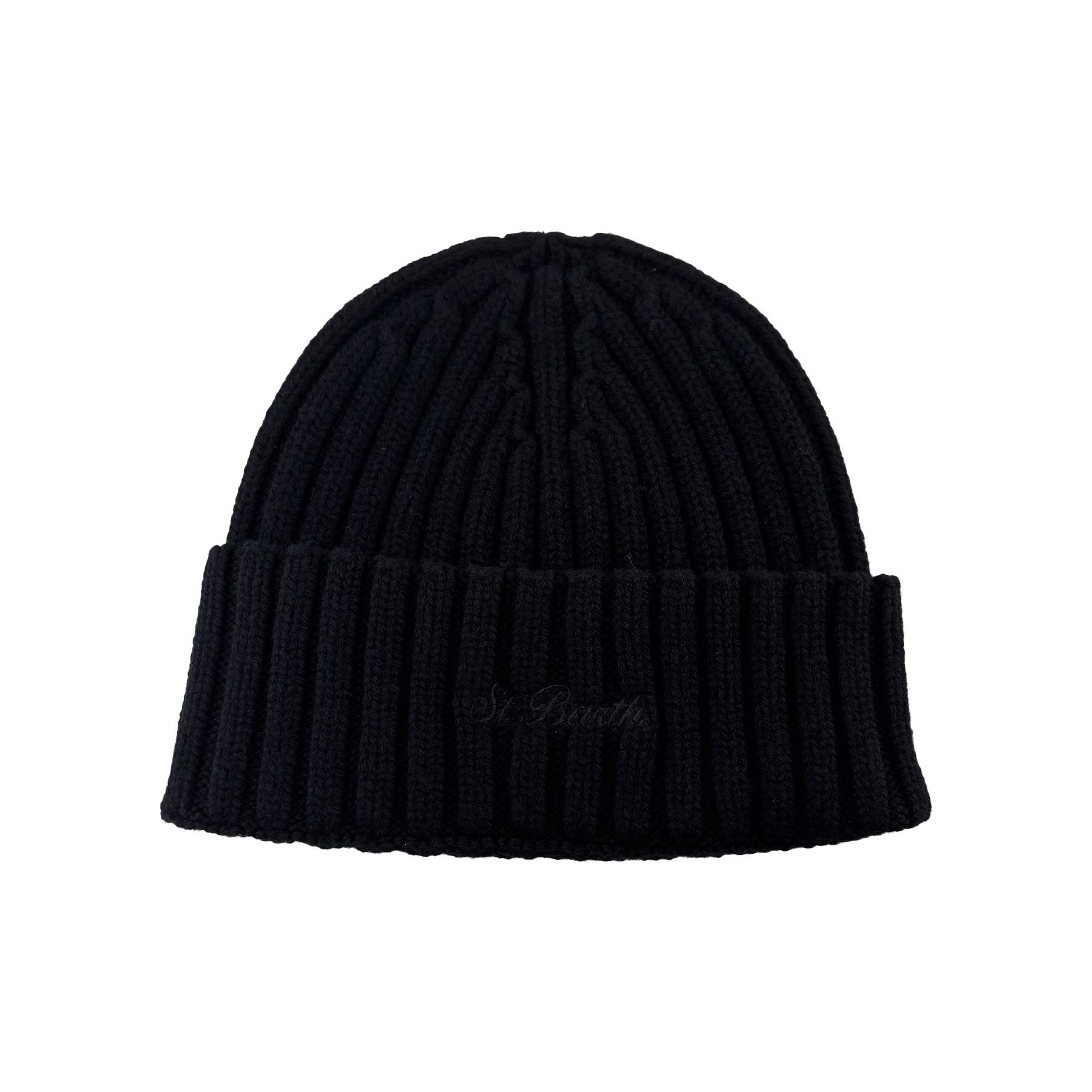 Mc2 Saint Barth Black Knit Hat