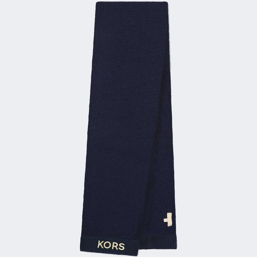 Michael Kors Embroidered Logo Scarf