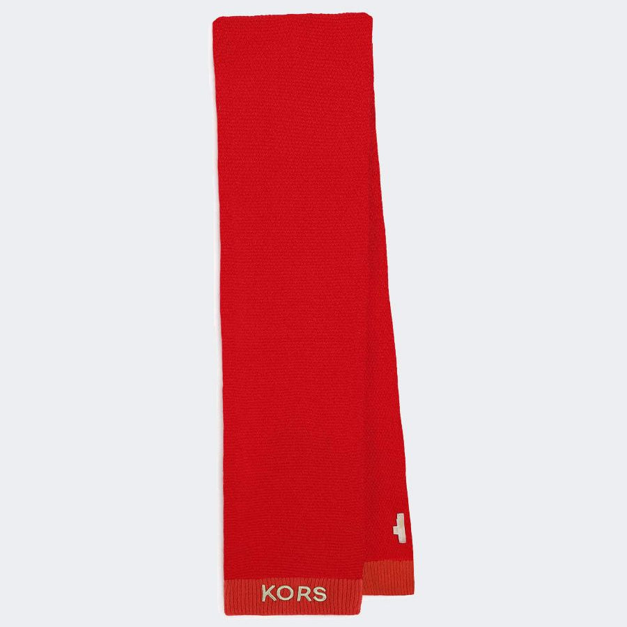 Michael Kors Embroidered Logo Scarf