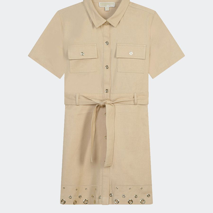 Michael Kors Cotton Twill Dress