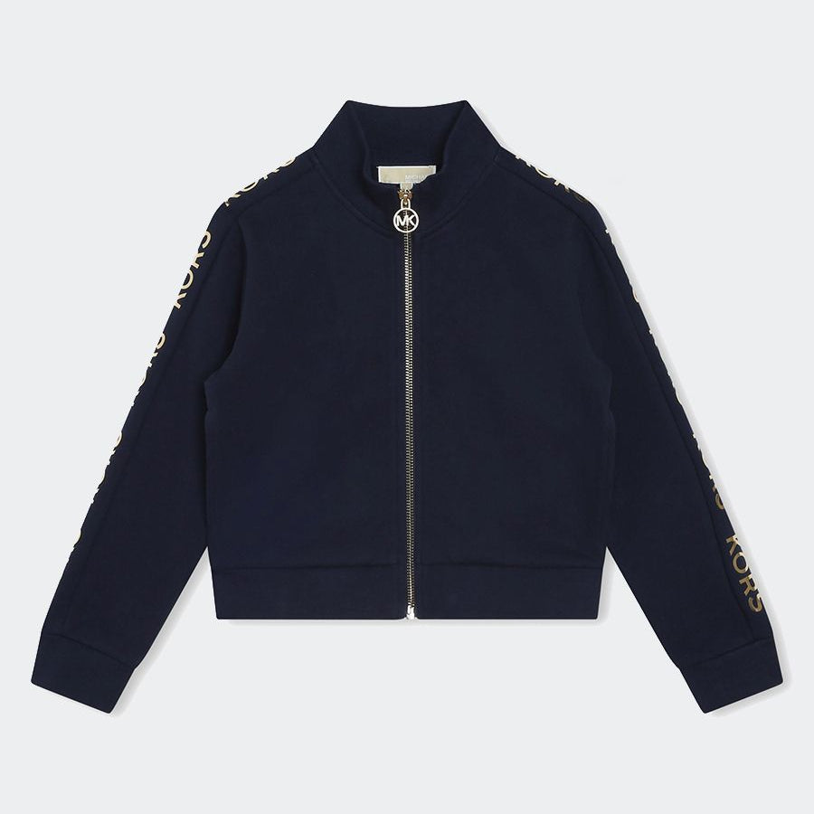 Michael Kors Metallic Print Band Sweatshirt