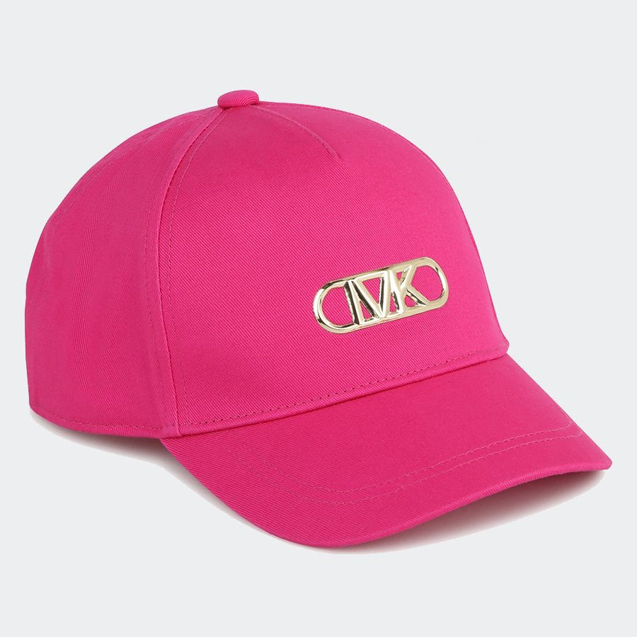 Michael Kors "mk" Printed Cotton Twill Hat