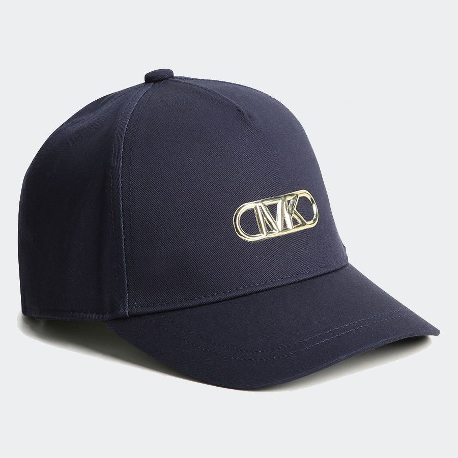 Michael Kors "mk" Printed Cotton Twill Hat