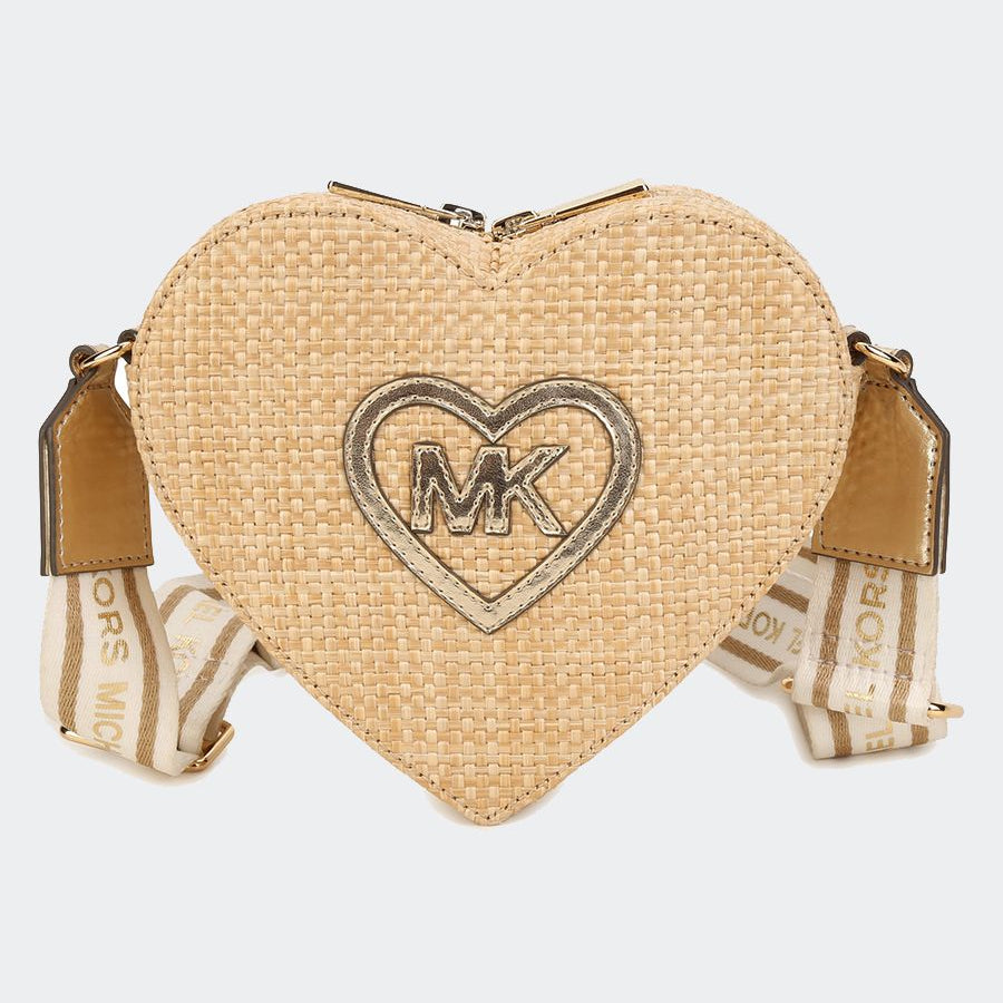Michael Kors Straw Heart Bag