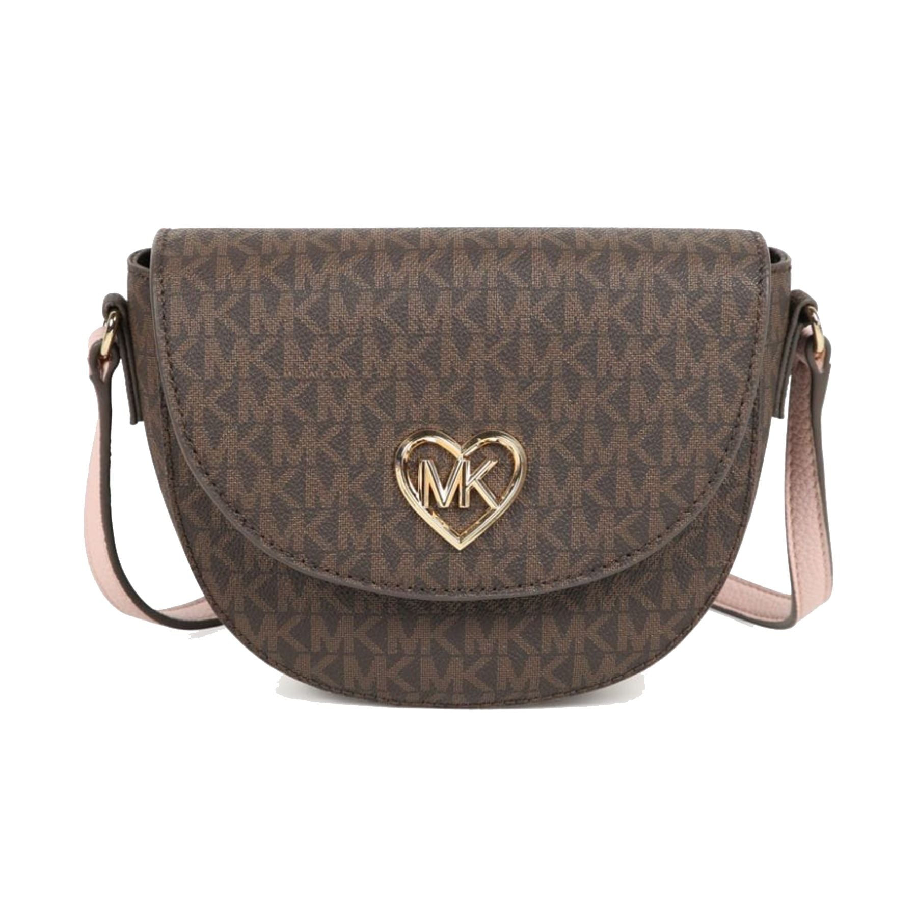 Michael Kors Monogram Print Shoulder Bag