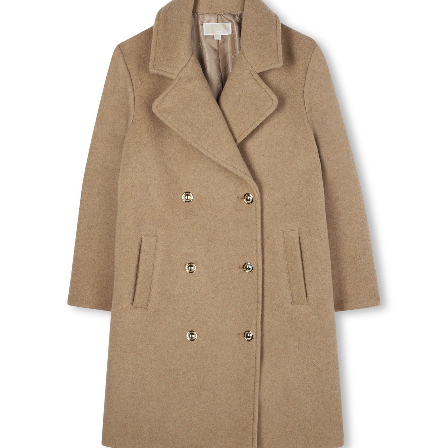 Michael Kors Elegant, Refined, and Comfortable Brown Coat