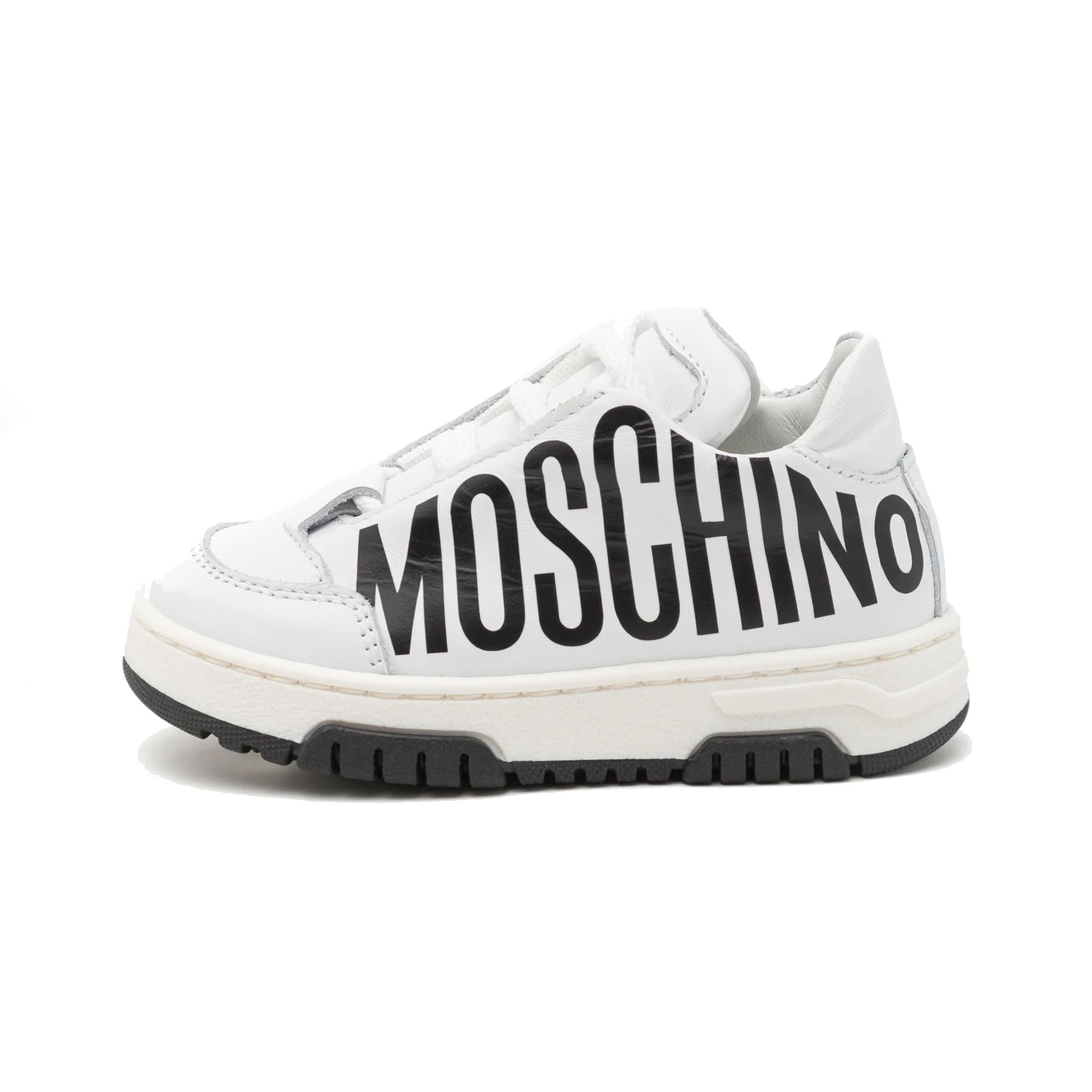 Black and white sneakers