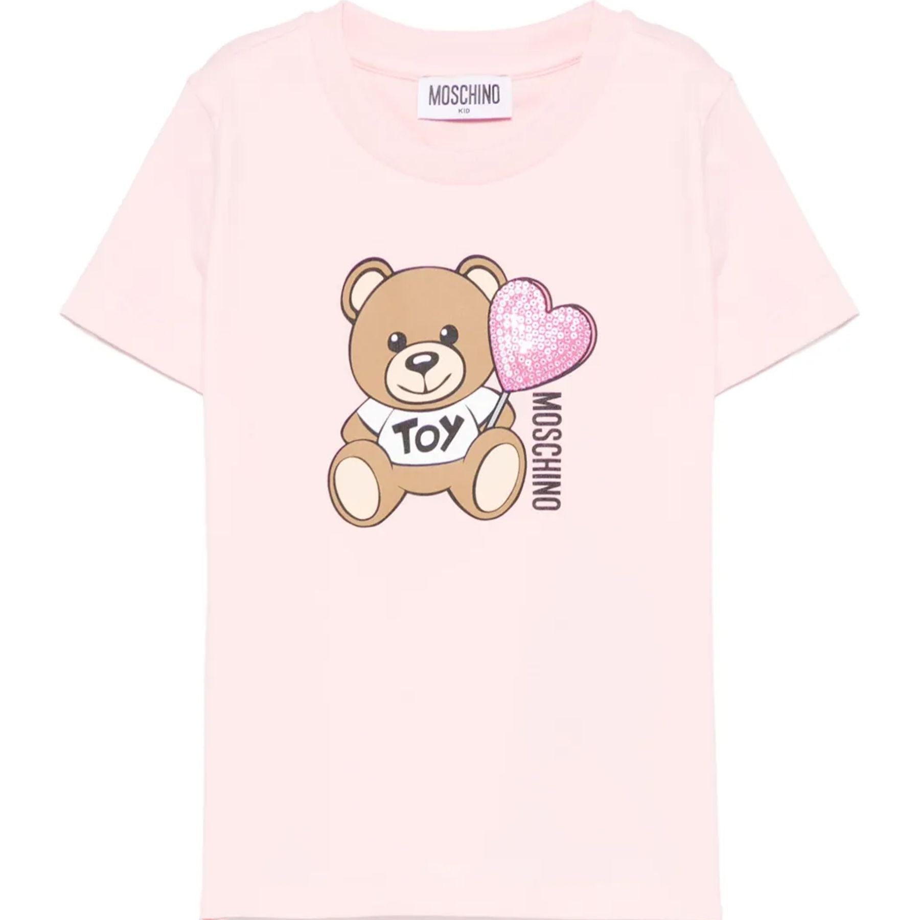 Moschino T-shirt with Teddy Bear and Heart