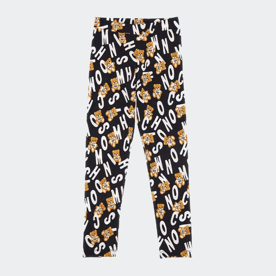 Moschino All Over Logo Leggings