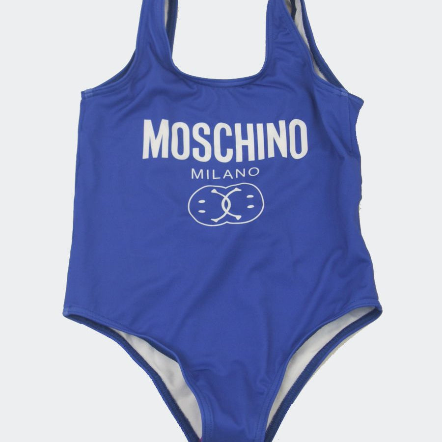 Moschino Swimsuit with Logo Print