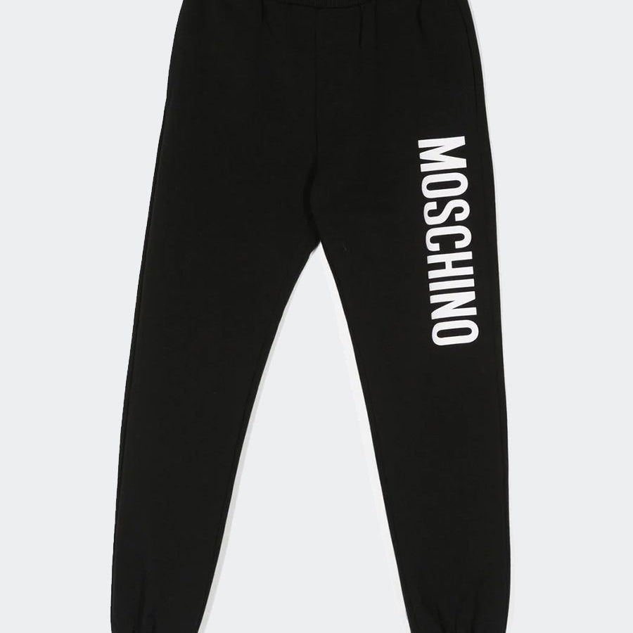 Moschino Logo Print Trousers