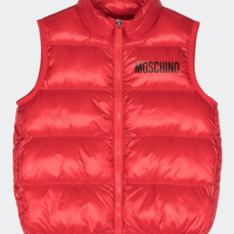 Moschino Full Zip Vest with Teddy