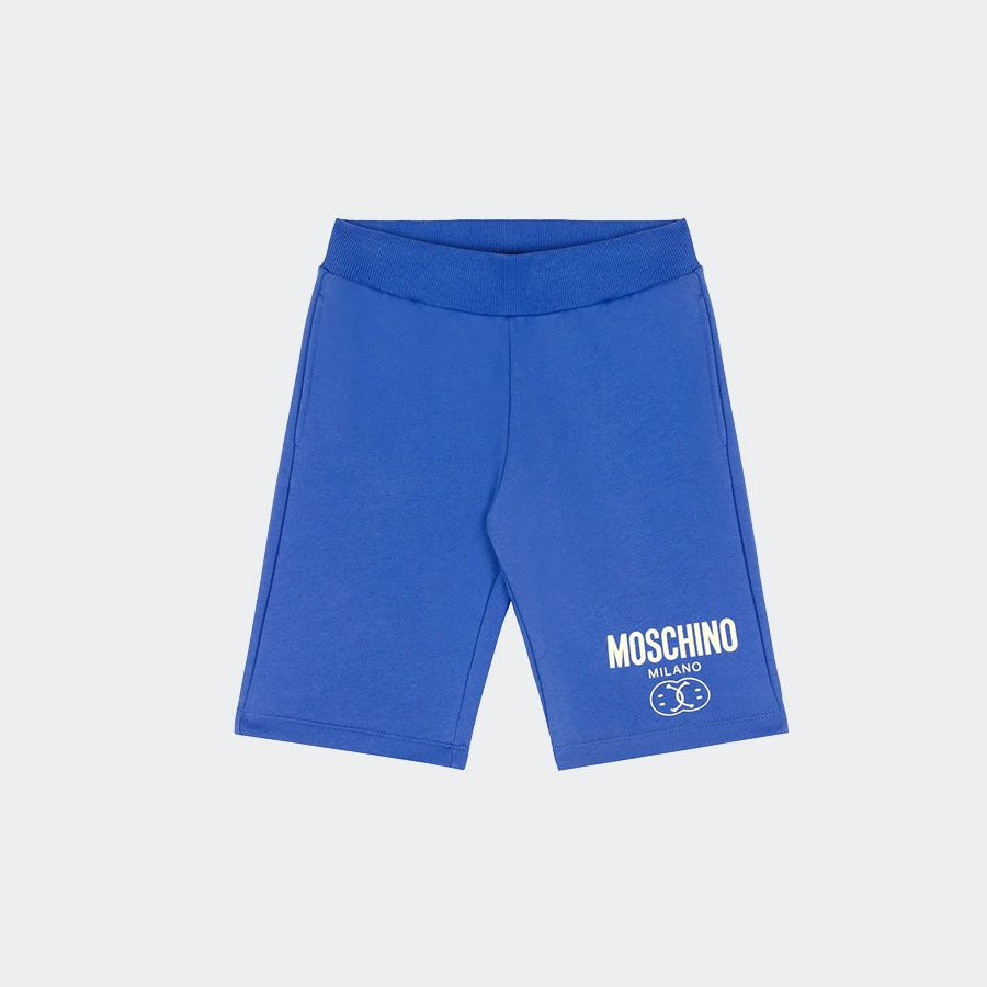 Moschino Shorts with Logo Print