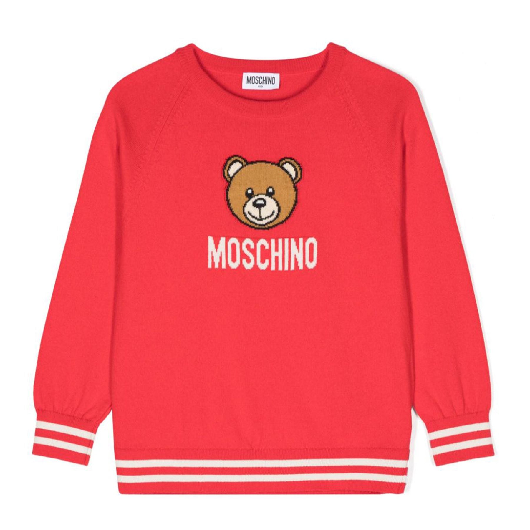 Moschino Teddy Jacquard Sweater